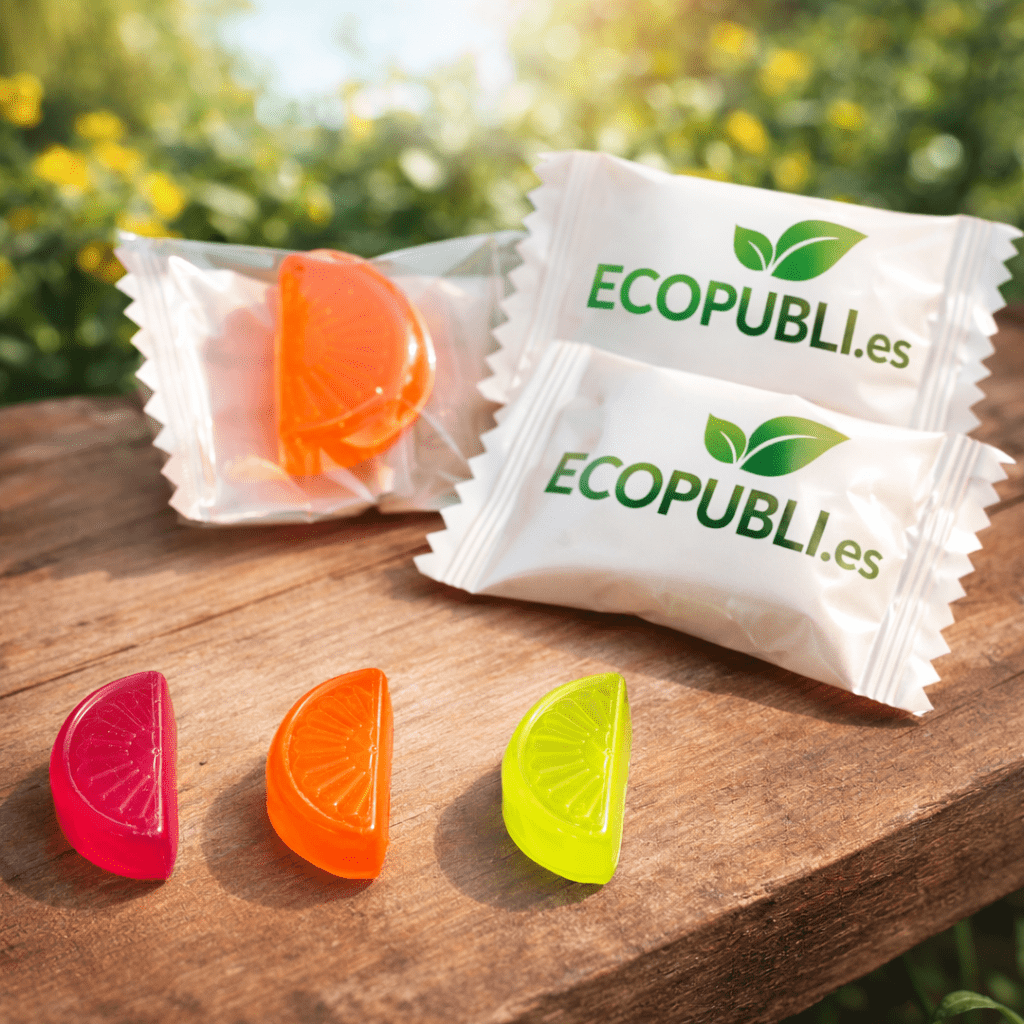 caramelos duros publicitarios con logo