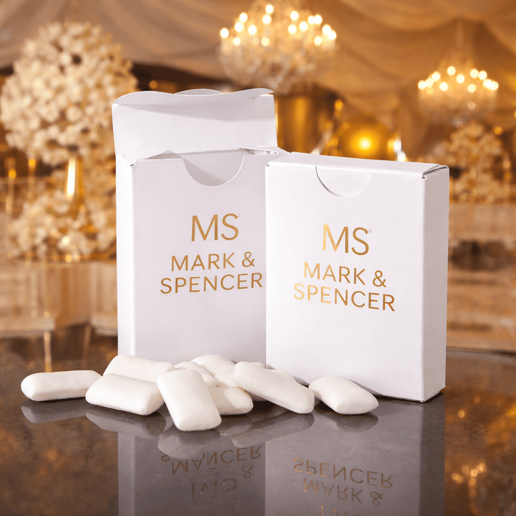 chicles publicitarios con logo.