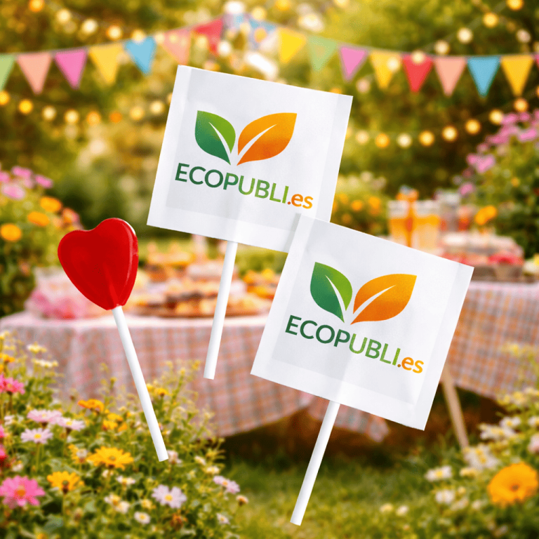 piruletas promocionales con logo y envio gratis