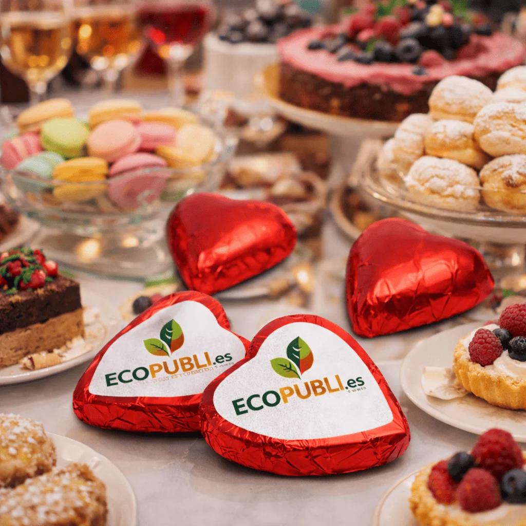 Chocolates y dulces gourmet personalizados.