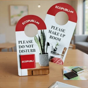 Colgadores puerta con chocolatina personalizados envio gratis