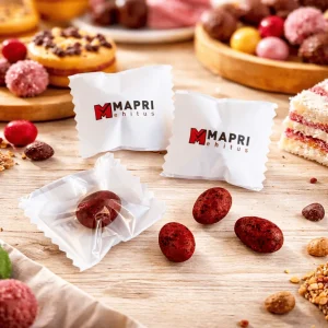 almendras en chocolate negro personalizadas con logo envio gratis