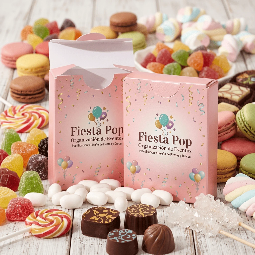 caja mini grajeas personalizadas con logo