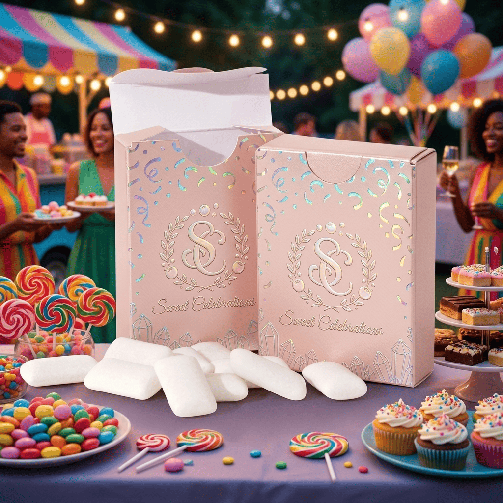 chicles personalizados para eventos envío gratis