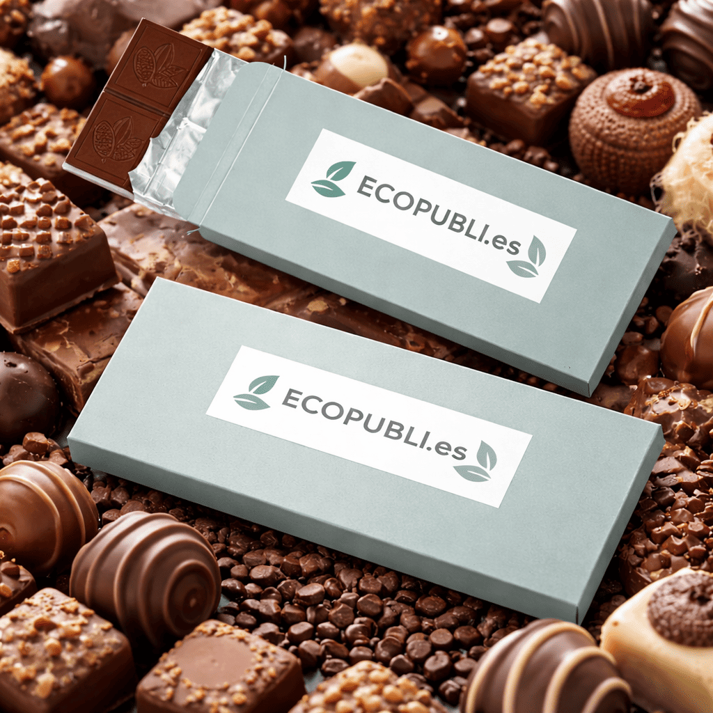 chocolatinas personalizadas en tableta con logo envio gratis