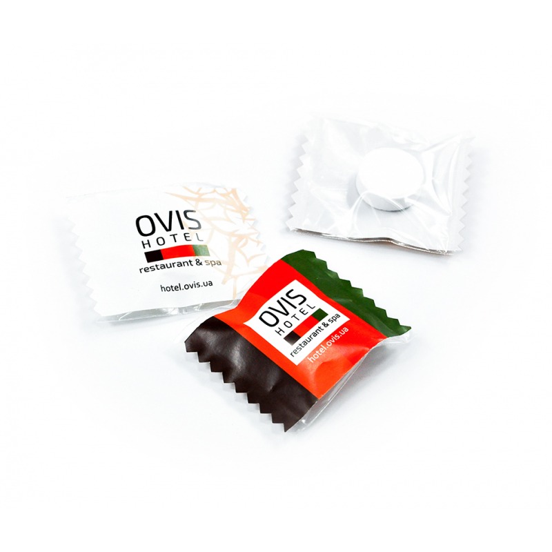 caramelos publicitarios con logo