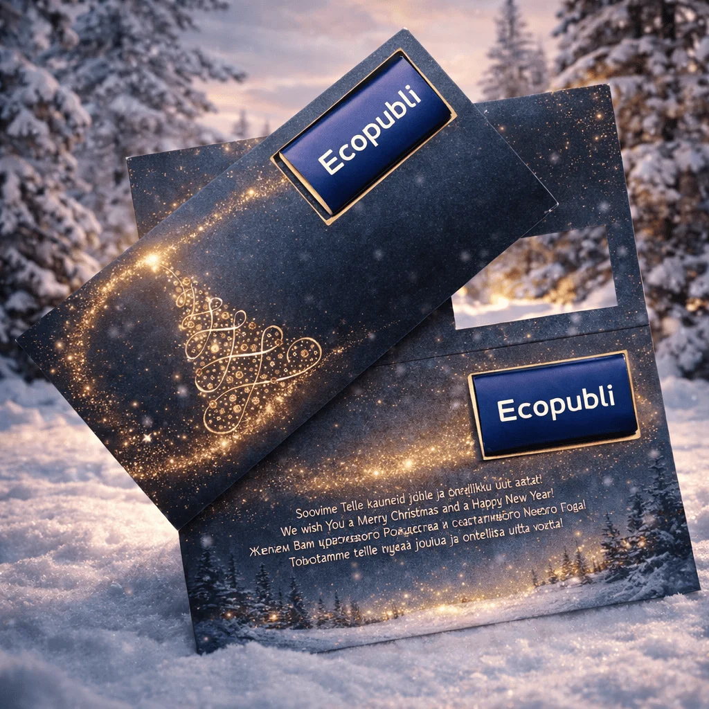 postales personalizadas con chocolatina y envio gratis incluido