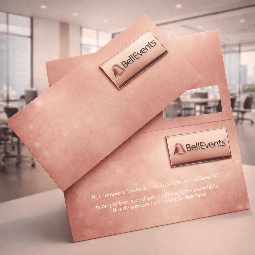 tarjetas invitacion con chocolatina personalizadas para empresas.