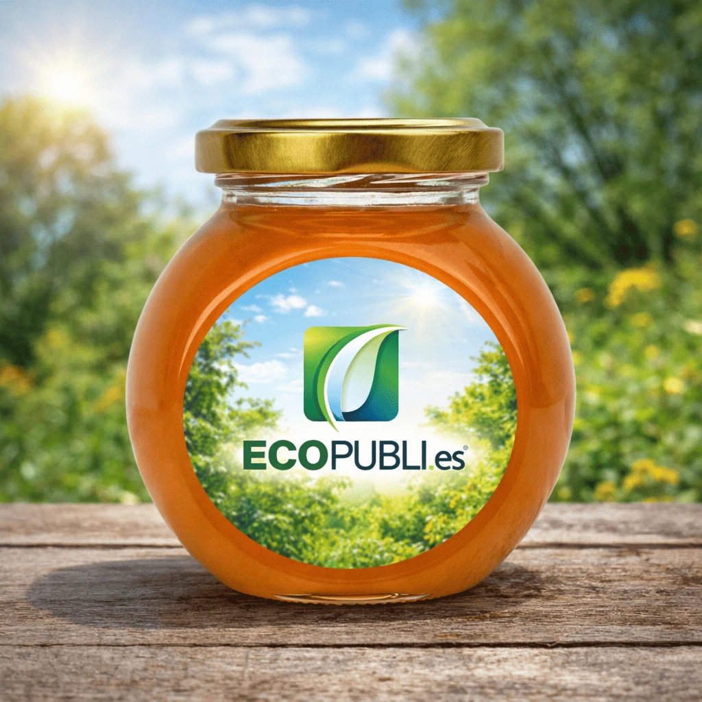 tarros de miel personalizados con logo